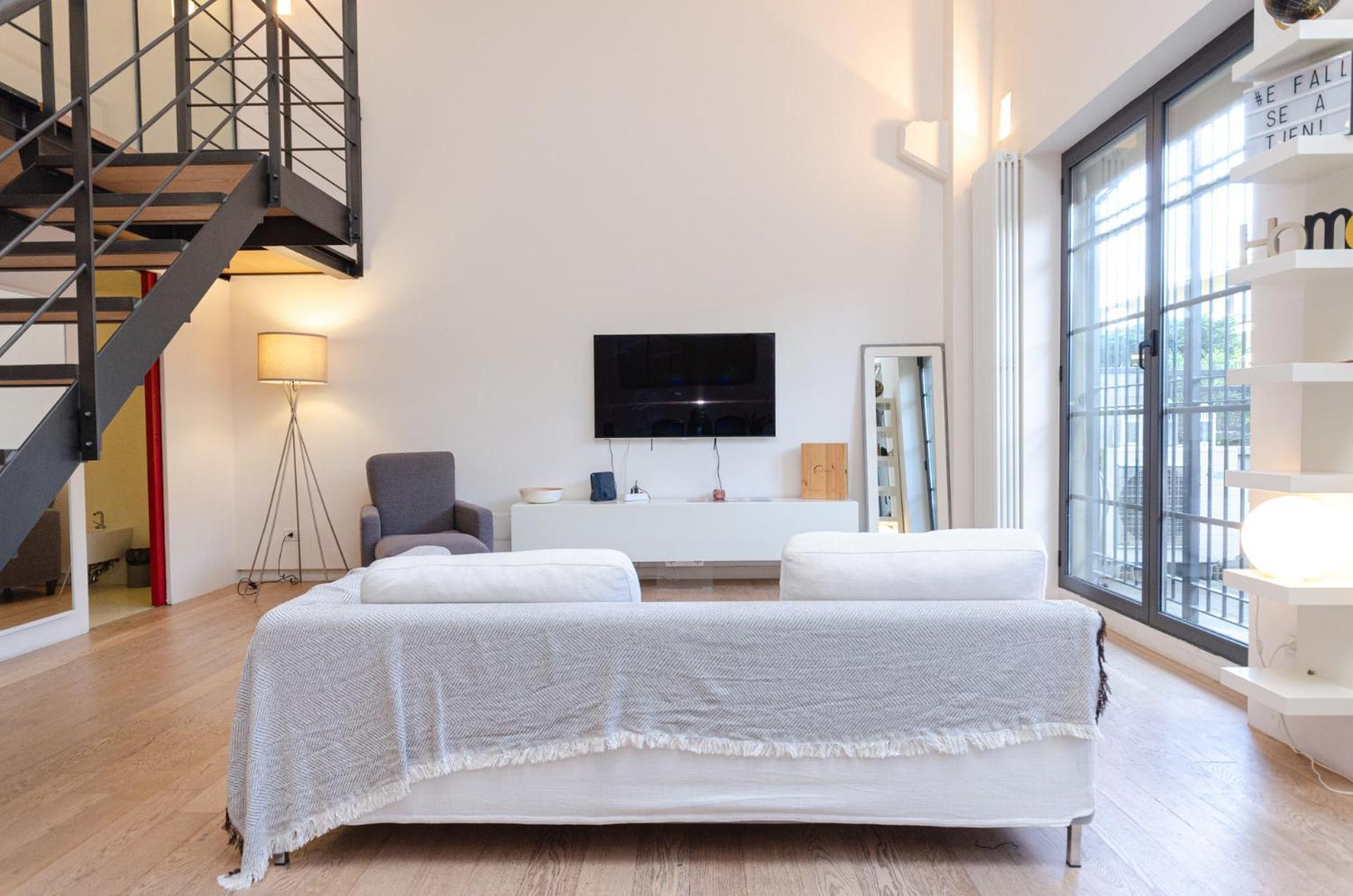 Vivimihome Loft Su Due Livelli Con Terrazzo Milano Exteriör bild