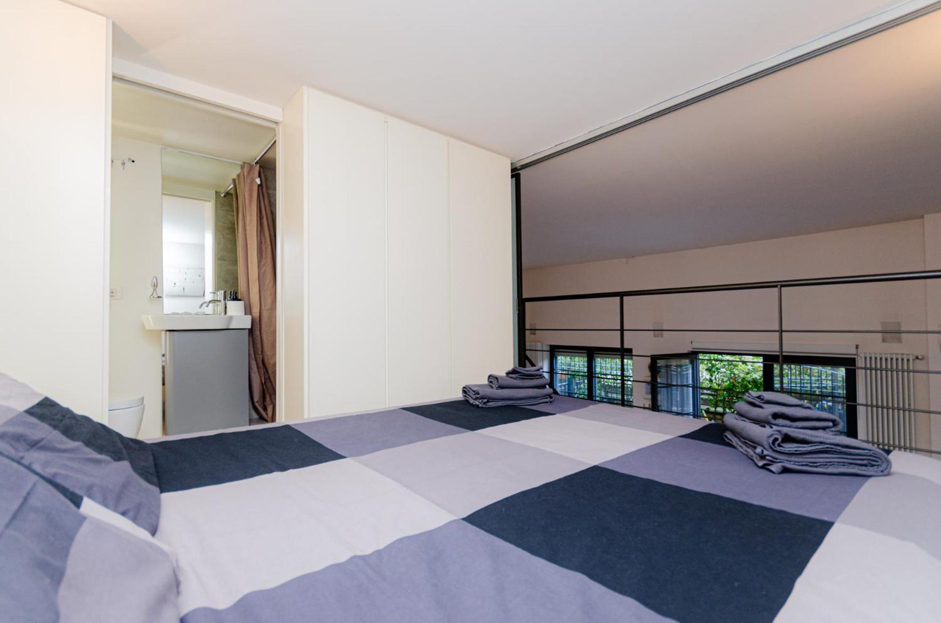 Vivimihome Loft Su Due Livelli Con Terrazzo Milano Exteriör bild