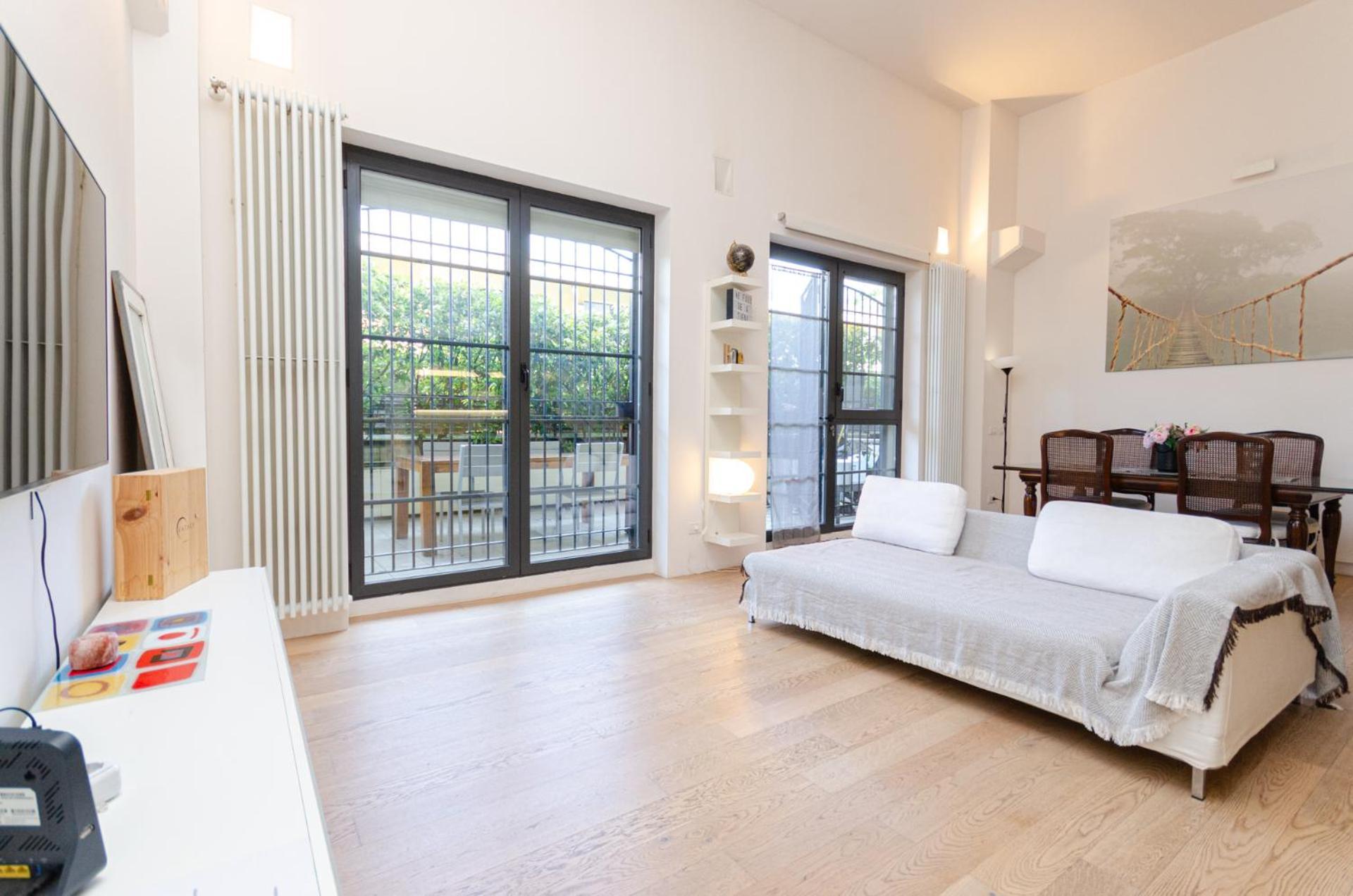 Vivimihome Loft Su Due Livelli Con Terrazzo Milano Exteriör bild